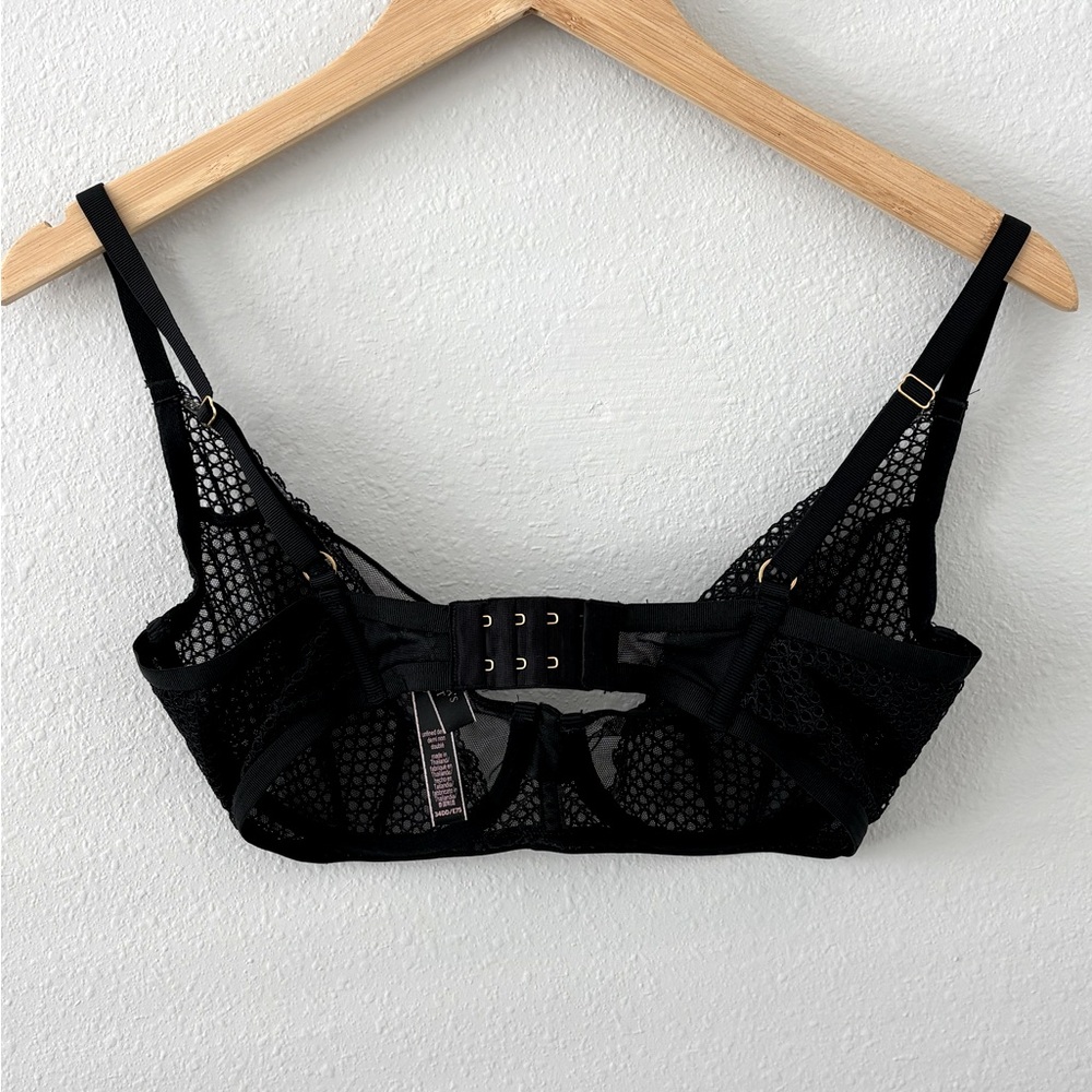 Victoria secret Black unlined Demi Bra